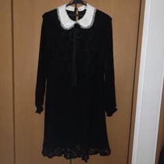 ハニーサロン honeysalon 黒レースワンピースのサムネイル