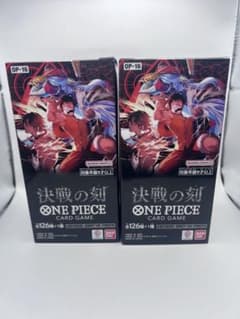 ONE PIECE カードゲーム 決戦の刻 2BOX テープ付き - メルカリ