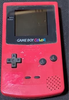 【ジャンク】ゲームボーイカラー　赤のサムネイル