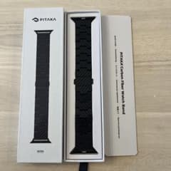 ピタカ Apple Watch 44mm PITAKA カーボンバンド レトロのサムネイル
