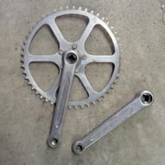 レア ヴィンテージ TA トラック ピスト クランクセット レア ヴィンテージ TA トラック ピスト クランクセット - メルカリ