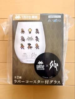 【新品未開封】 サガシリーズ タイステ×サガ ラバーコースター付グラス A