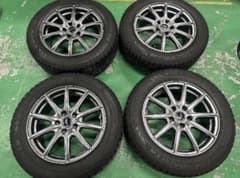 0092437)国産中古スタッドレスTOYO社外アルミホイール215/60R17 - メルカリ
