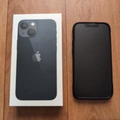 iPhone 13mini ミッドナイト 128GB バッテリー最大容量98%のサムネイル
