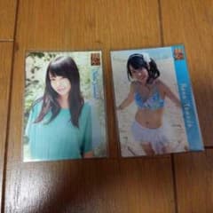 山田菜々　トレーディングカード2枚セットのサムネイル