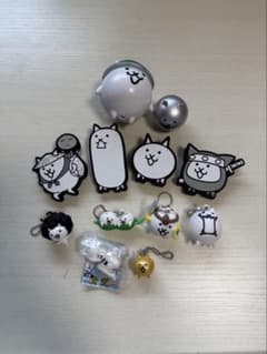 にゃんこ大戦争 ラバークリップ　ほか　グッズセット