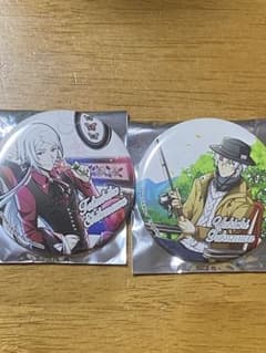文スト　コラボカフェ缶バッチ　澁澤龍彦、福沢諭吉のサムネイル