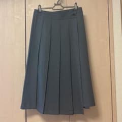 GU ラッププリーツスカート ダークグレーのサムネイル