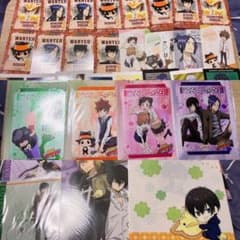 公*o様 【リボーン】クリアファイル 下敷き ブロマイド カード 紙類
