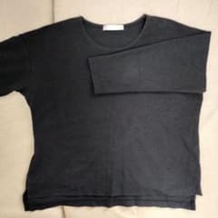 DoCLASSE 黒 七分袖 Tシャツ 古着のサムネイル