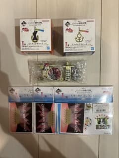 조조 이치 반 쿠지 H상 로고 1부 I상 미니어처 매력 2개 포함