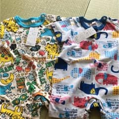 ロンパース70。2枚セットのサムネイル