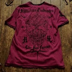 希少 Affliction リバーシブル 00s スカル Y2K SK8 USA - メルカリ