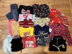 女の子ベビードール冬　110まとめ売り17点②のサムネイル