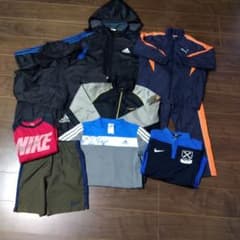 サッカーウェア、ベンチコートなどのサムネイル