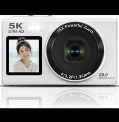 5K デジタルカメラ 本体 80MP 18倍ズーム 4.0インチ 5K デジタルカメラ 本体 18倍ズーム 80MP - メルカリ