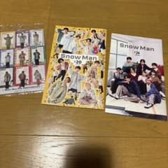 Snow Man パンフレット 2冊 5周年記念ステッカーセットのサムネイル