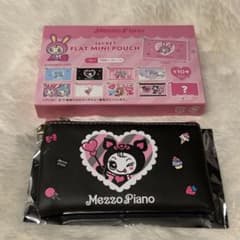 『美品』メゾピアノ シークレットフラットミニポーチ デビリーちゃんのサムネイル