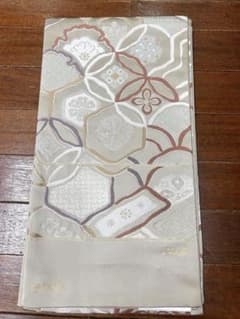 新品 仕立上り 西陣織 となみ織物 袋帯 七宝・菱・花丸文 - メルカリ