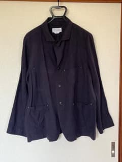 ENDS and MEANS Work Jacket リネン M ネイビー ENDS and MEANS Work Jacket リネン M ネイビー - メルカリ