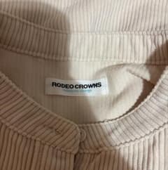 RODEO CROWNS ストライプシャツドレス ベージュのサムネイル
