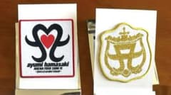 浜崎あゆみ ロゴ ワッペン 2枚セット‼️バラ売り可 - メルカリ