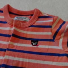 値下げ【ミキハウス/ダブルビー】 ロンパースのサムネイル