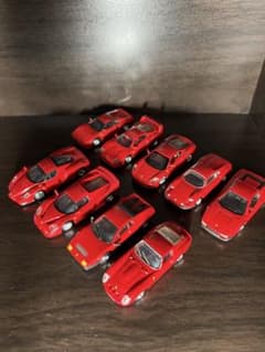 超豪華9台セット】フェラーリ ミニカー まとめ売り - メルカリ