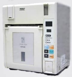 10ケ月の使用品！TEC完全整備品！TECキッチンプリンタ【 KCP-200 】 10ケ月の使用品！TEC完全整備品！TECキッチンプリンタ【 KCP-200