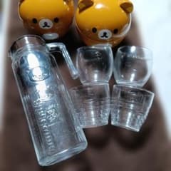 リラックマ ピッチャー＆グラス、蓋付きお椀２個セットのサムネイル