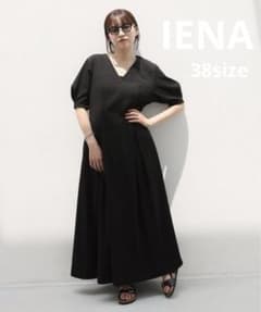 IENA イエナ B. サッカーVネックワンピース 黒 みーさん - メルカリ