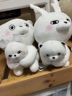 ヨッシースタンプ　ぬいぐるみ　2種のサムネイル