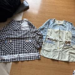 まるちゃん様☆割烹着 4点セットのサムネイル