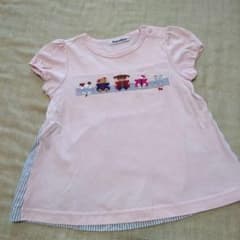 familiar フリル袖 半袖Tシャツ 90 - メルカリ