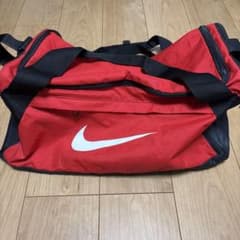 まつ様専用 NIKE ダッフルバッグ レッド×ブラックのサムネイル
