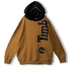 ティンバーランド　両面デカロゴプリント　ジュニアLサイズ　フーディーパーカーのサムネイル