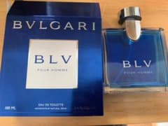 ブルガリ ブルー プールオム ET／SP 正規品  100mL空箱&ビンのサムネイル