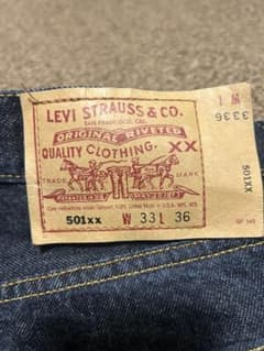 股下短目 Levis 501 W33 米国製 スモールe リーバイス 90s - メルカリ