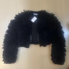 Ballerina volume tulle jacket black - メルカリ