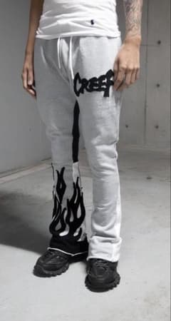 CREEF スウェットパンツ フレアパンツ - メルカリ