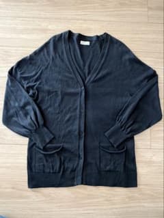 Sisam Organic ネイビーカーディガンのサムネイル