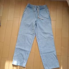 ZARA ワイドパンツ ライトブルー EUR Sのサムネイル