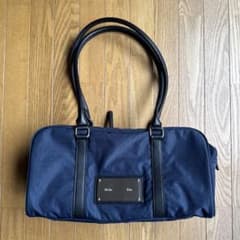 matin kim SPORTY TOTE BAG navy ボストン型バッグ