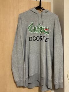OCOSITE フード付きパーカー グレーのサムネイル