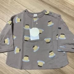 プリン柄　長袖Tシャツのサムネイル