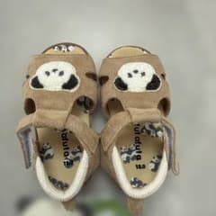 【新品未使用】パンダベビーサンダル 13cmのサムネイル
