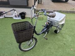 Panasonic 電動アシスト三輪自転車BE-ELR833 - メルカリ