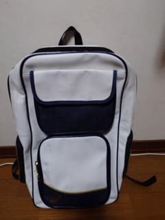 asics 　ゴールドステージ　ホワイト/ネイビー