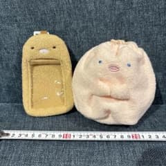 [현품 한계] 스미코구라시 오바케 건착 패스 케이스 2점 세트