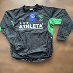 ATHLETA ピステ 長袖 ブラック×グリーン160㌢のサムネイル
